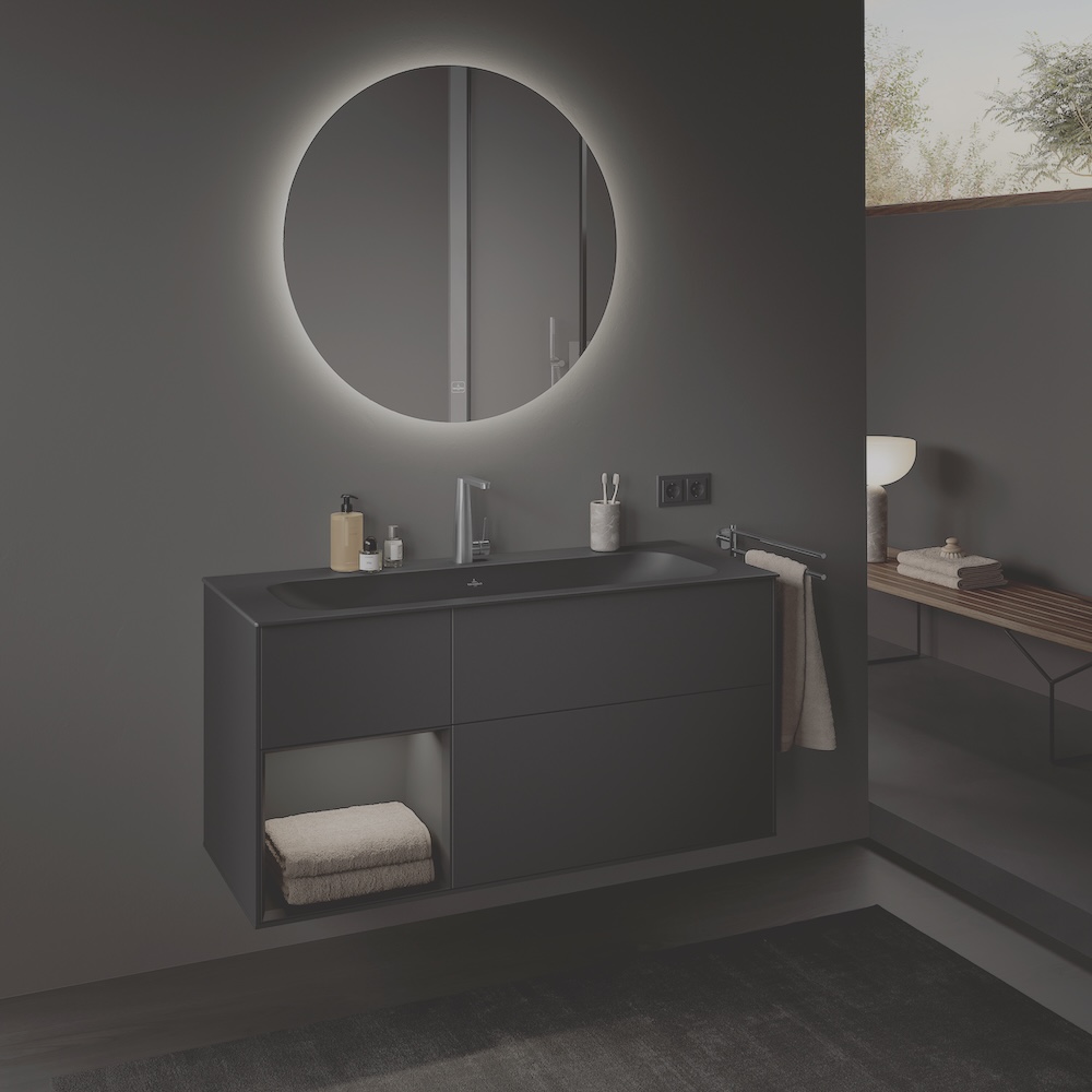 FotoFinion All Black voor de moderne badkamer